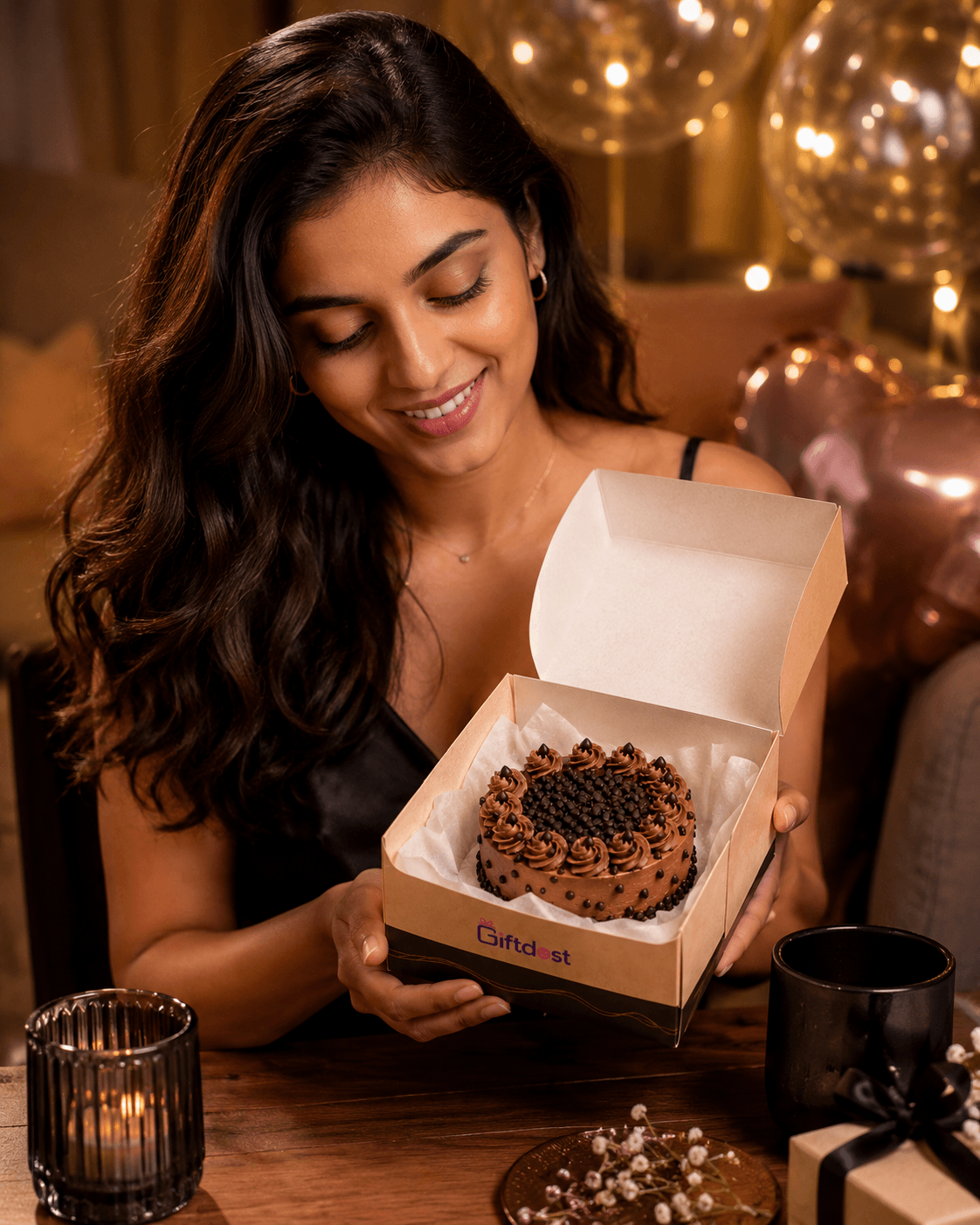 Crunchy Choco Chip Mini Bliss Cake
