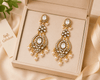 Royal Charul Victorian Polki Earrings