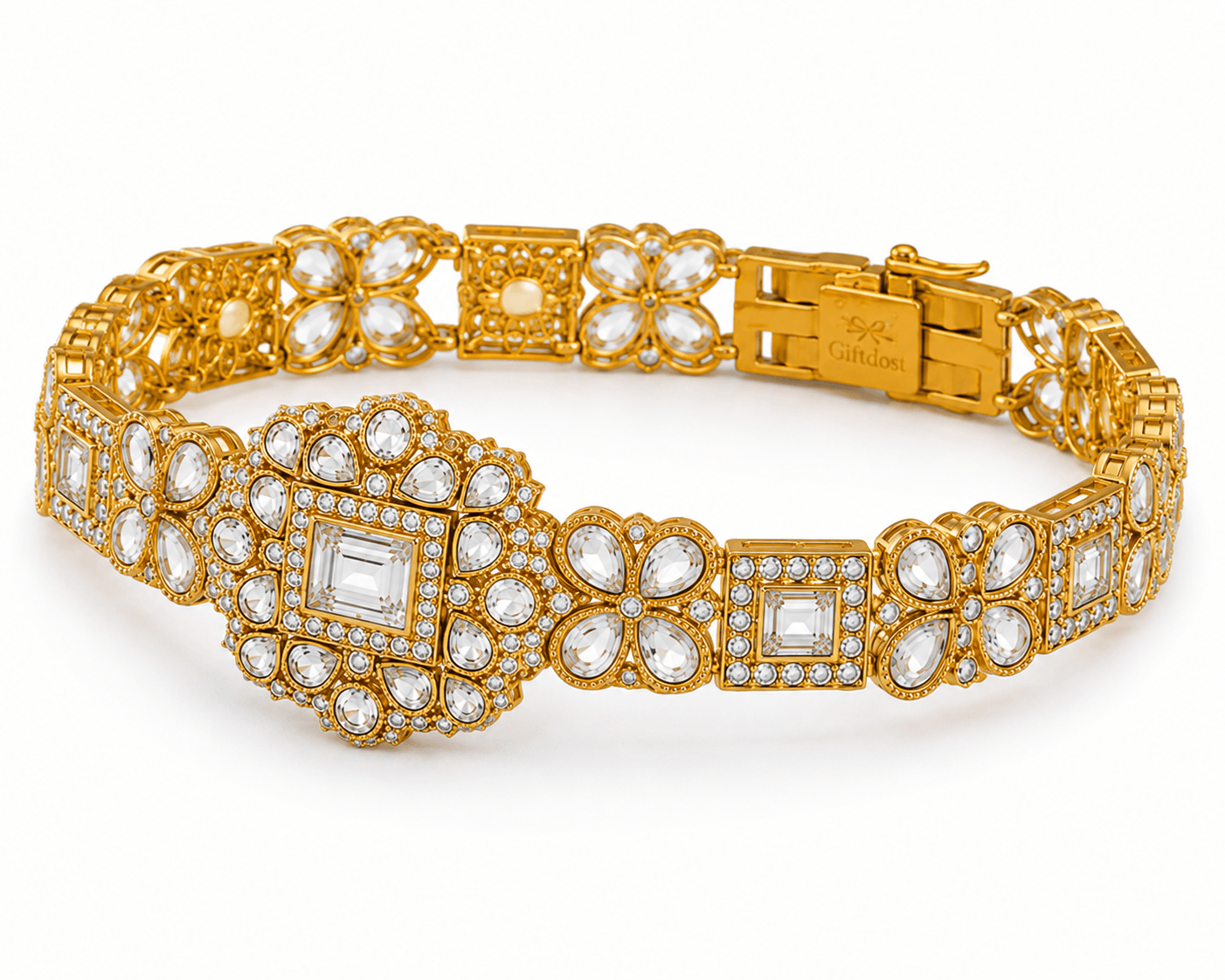 Bhumika Moissanite Luxe Designer Bracelet