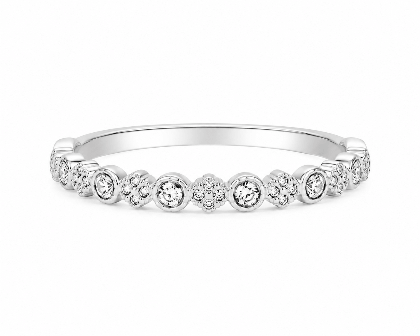 Naisha CZ Luxe Stacking Ring