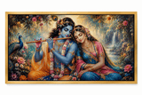 Divine Radha Krishna Premium Acrylic Wall Art