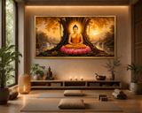 Radiant Buddha Premium Acrylic Wall Art