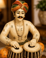 Rajasthani Tabla Maestro Resin Showpiece