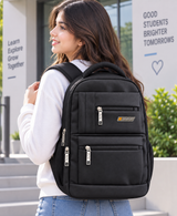 Sky High Urban Pro Black Multi-Pocket Backpack