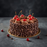 Cherry Chocolate Truffle Celebration Cake