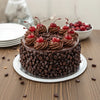 Cherry Chocolate Truffle Celebration Cake