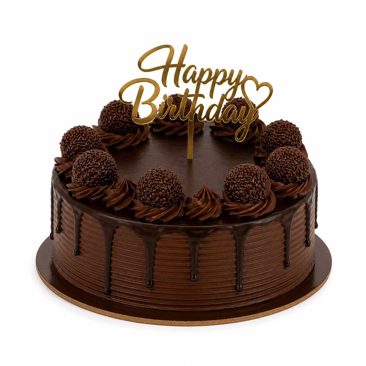 Choco Truffle Eggless Birthday Cake – 500g