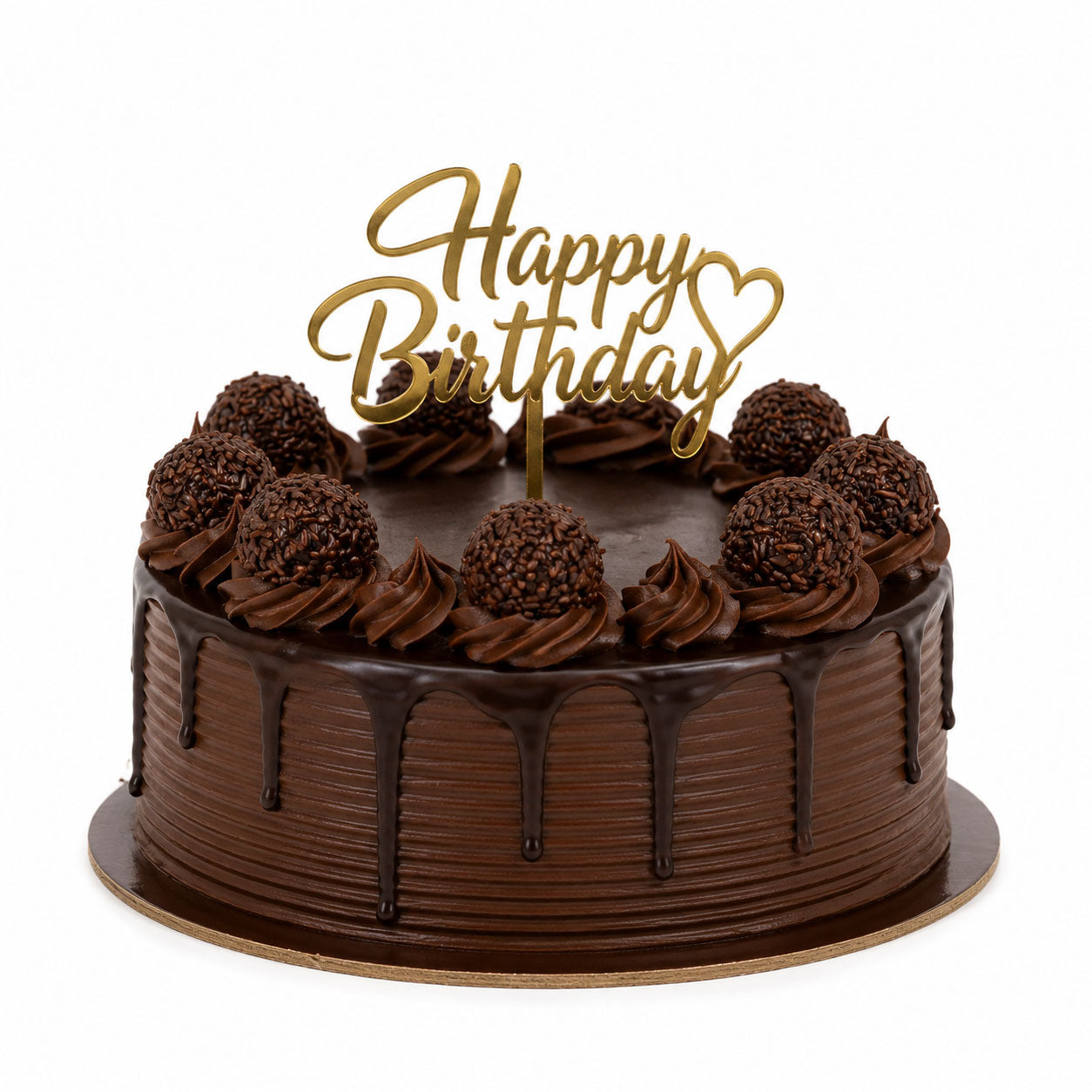 Choco Truffle Eggless Birthday Cake – 500g
