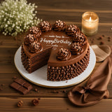 Chocolate Bliss Birthday Cake