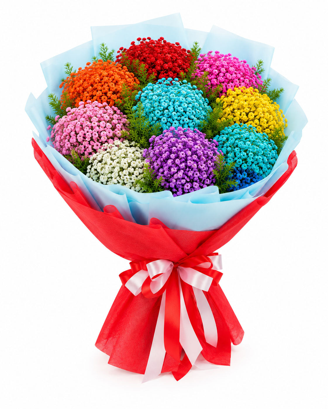 Colorful Gypso Burst Bouquet