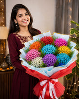 Colorful Gypso Burst Bouquet