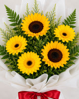 Corset-Style Sunflower Bouquet