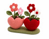 Crochet Delight Blooming Love Flowerpots