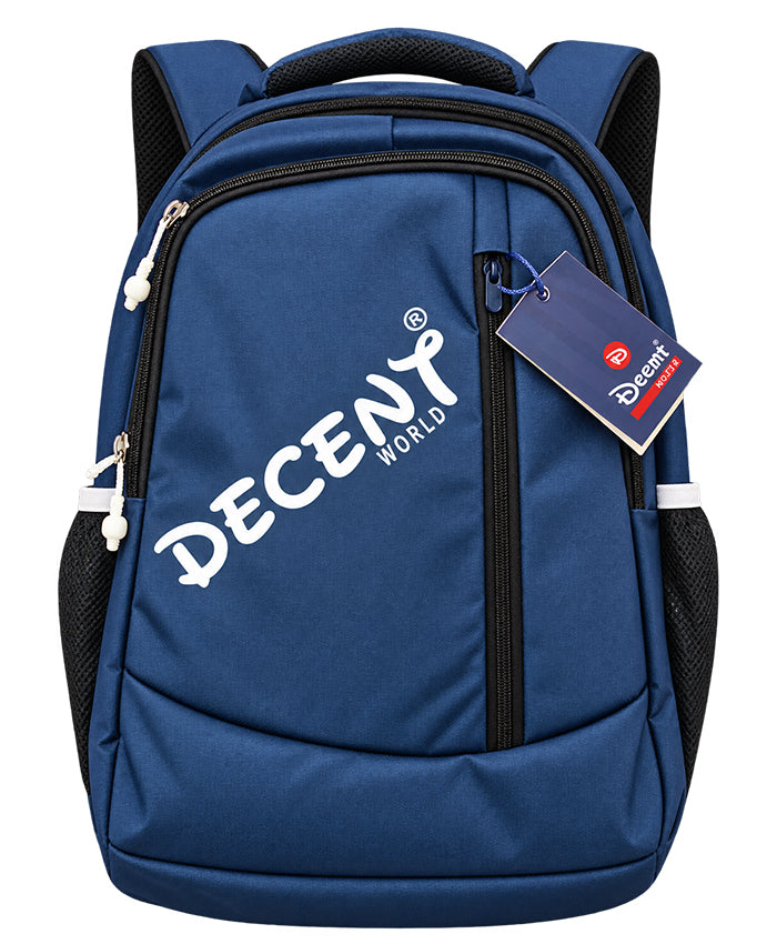 Decent World Blue Campus Rider Backpack