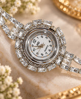 Elegant Crystal Bracelet Watch for Women