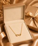 Elegant Infinity Friendship Pendant Necklace for Women