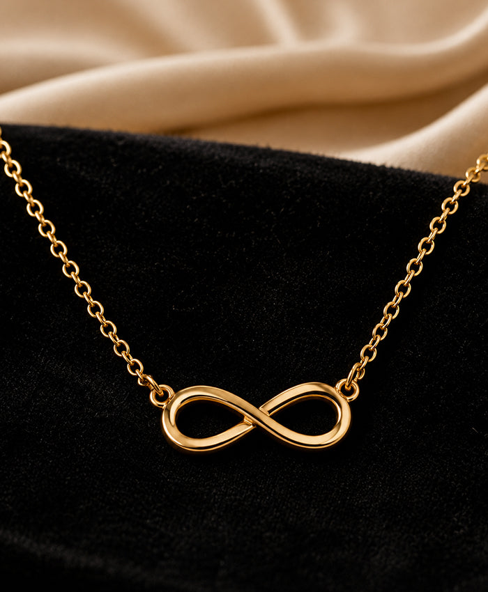Elegant Infinity Friendship Pendant Necklace for Women