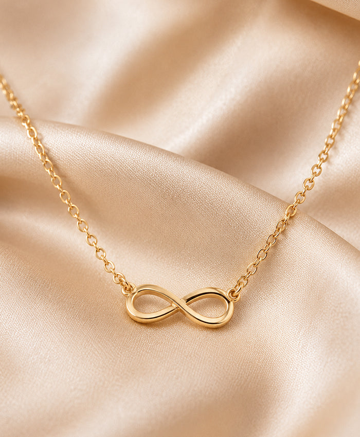 Elegant Infinity Friendship Pendant Necklace for Women