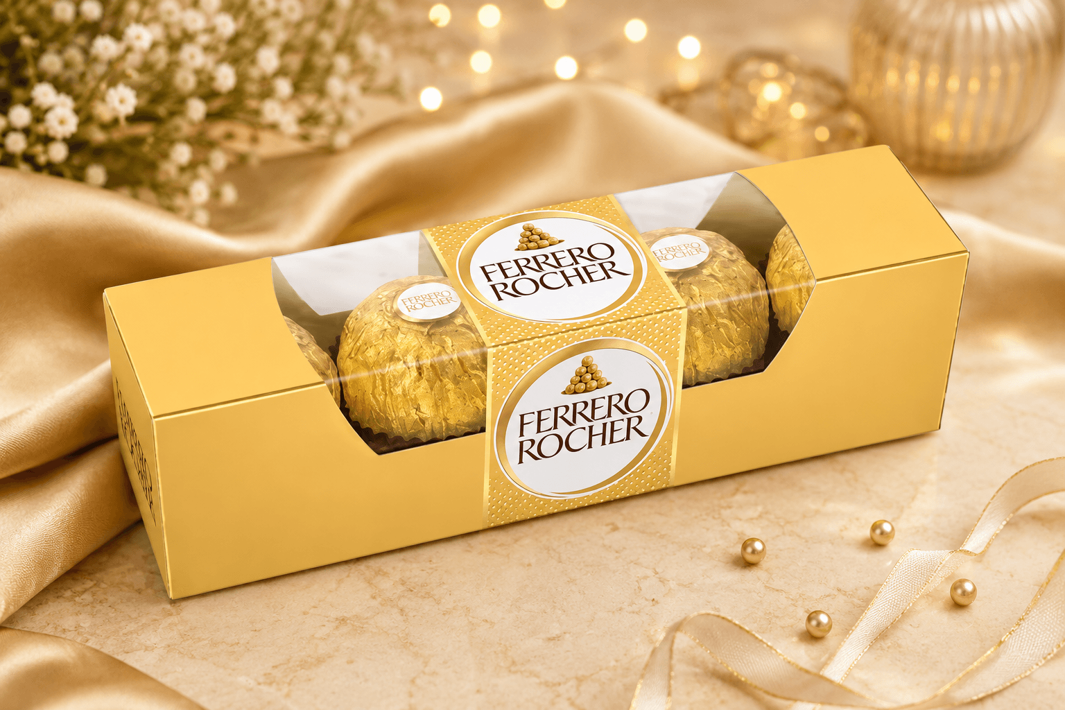 Premium Rakhi Gift Hamper with Wallet, Deodorants, Dairy Milk Silk & Ferrero Rocher