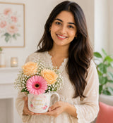 Flower Mug of Birthday Surprises