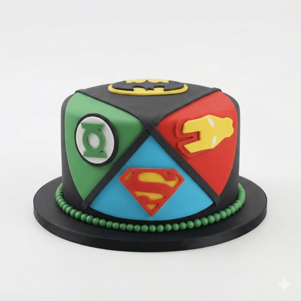 Heroic Chocolate Fantasy Cake