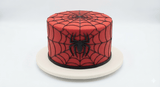 Heroic Spidey Fondant Cake