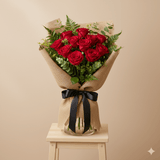 Crimson Royale Rose Bouquet