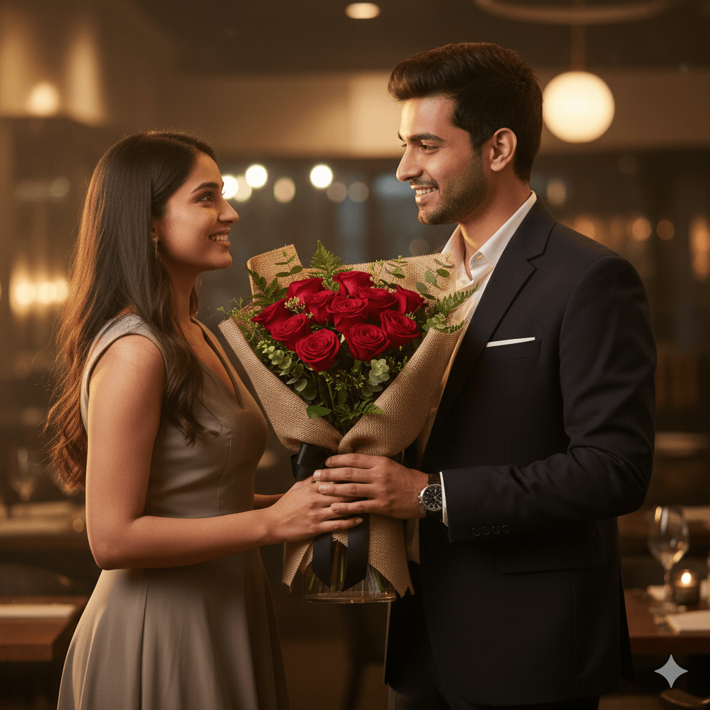 Crimson Royale Rose Bouquet
