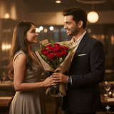 Crimson Royale Rose Bouquet