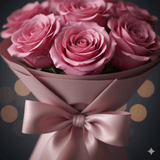 Blush Harmony Rose Bouquet