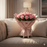 Blush Harmony Rose Bouquet