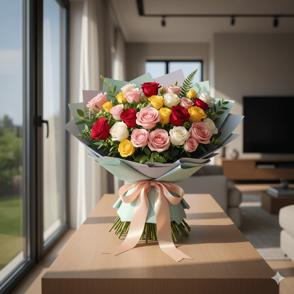 Radiant Bloom Medley Bouquet