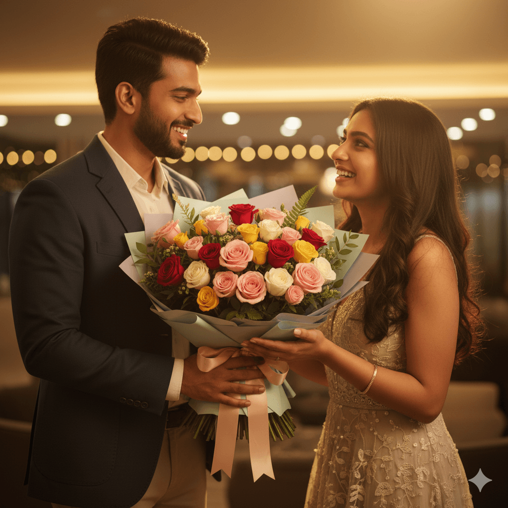 Radiant Bloom Medley Bouquet