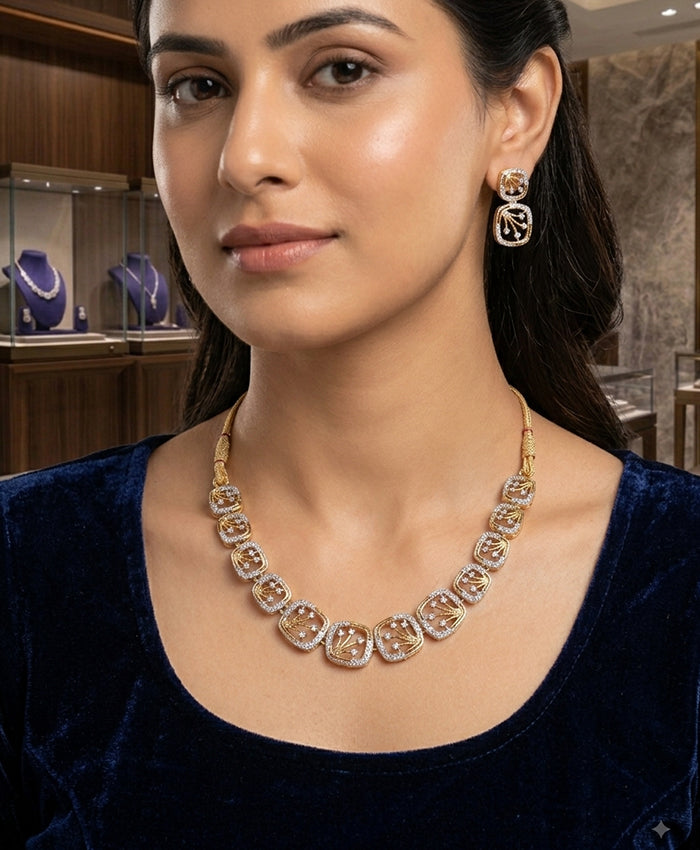 Heritage Leaf Charm Jewellery Set