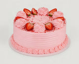 In Love Strawberry Cake Eggless