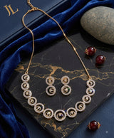Luna Luxe Circle Jewellery Set