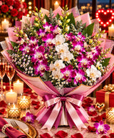 Luxury Orchid Arrangement – 20 Orchid Stems