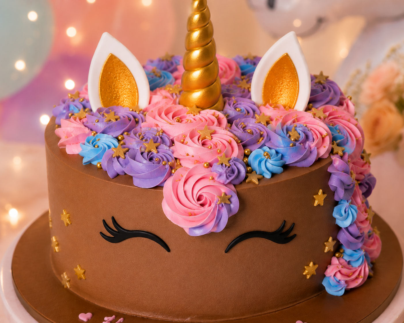 Magical Unicorn Chocolate Cake – 1 Kg
