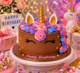 Magical Unicorn Chocolate Cake – 1 Kg