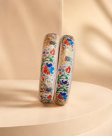 Multicolour Floral EnamelBangles