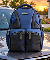 Navy Blue SkyHigh Camouflage Backpack