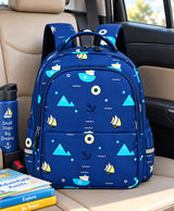 Ocean Adventure Blue School Backpack