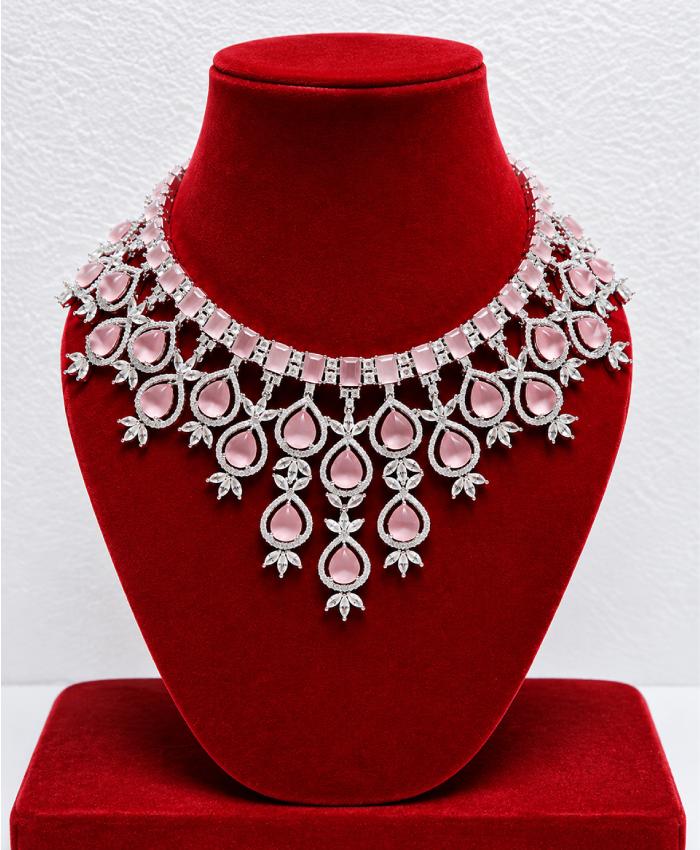 Roselle Pink Royale Jewellery Set