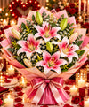 Premium Lily Bouquet – 7 Lilies