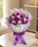 Purple Orchid Bouquet