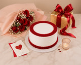 Red Velvet Fresh Cream Cake