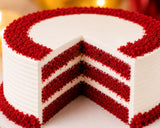 Red Velvet Fresh Cream Cake