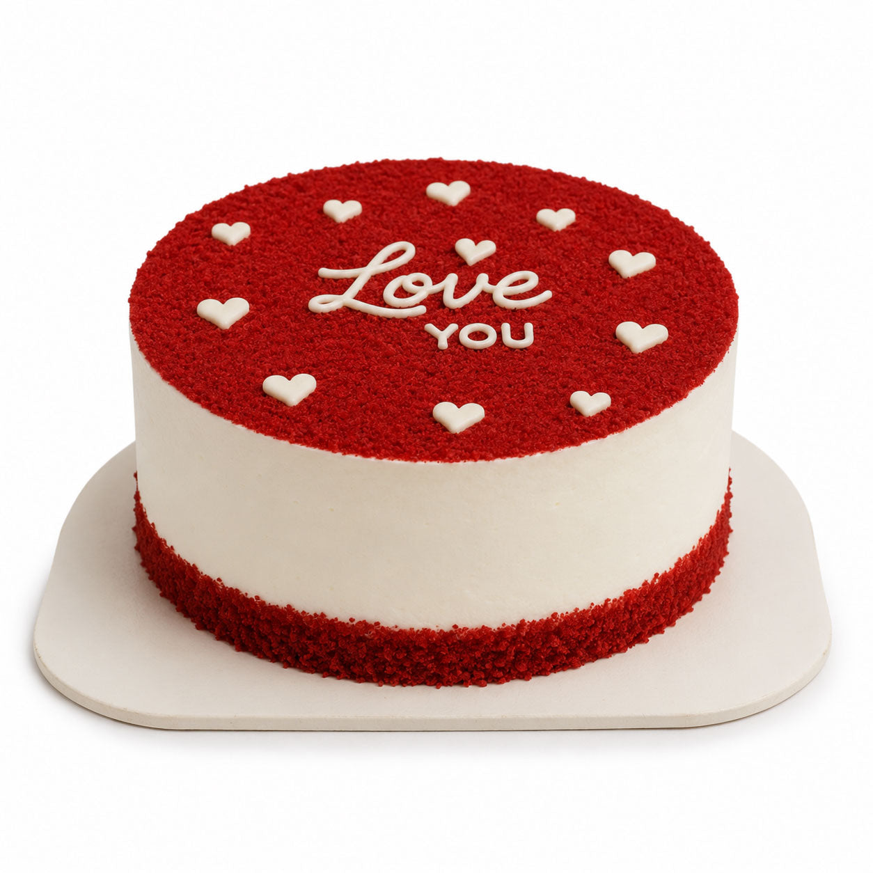 Red Velvet Romantic Bento Cake