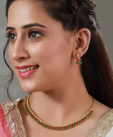 Regalia Bloom Multicolor Jewellery Set