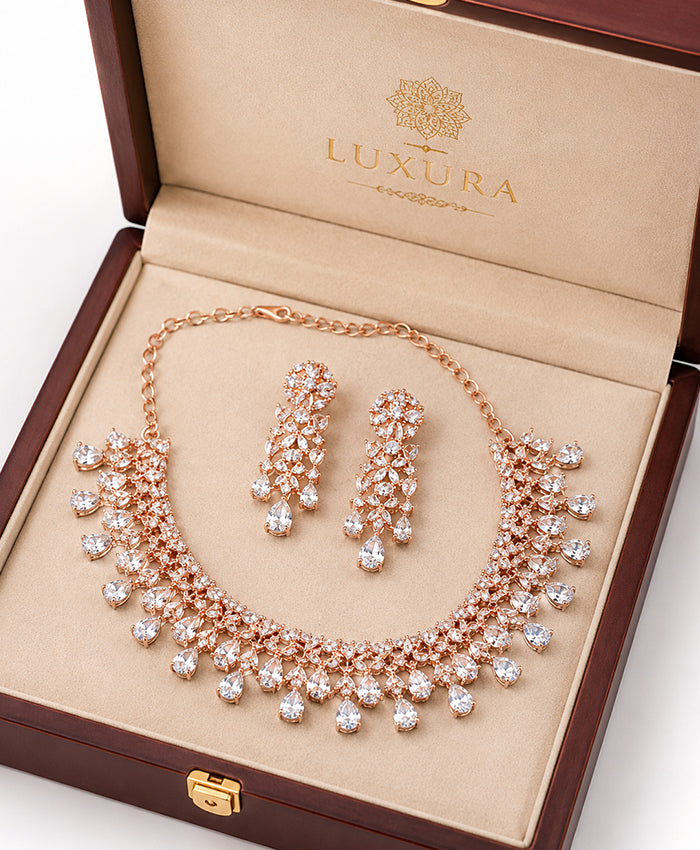 Roselle Blossom Royale Jewellery Set